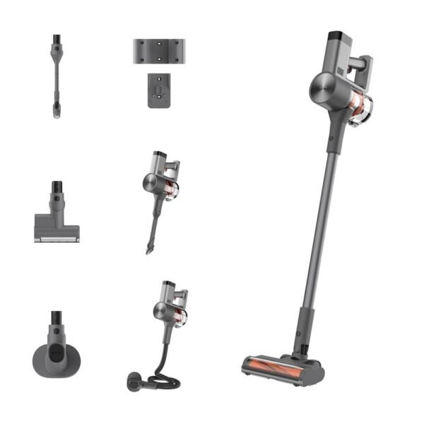 XIAOMI Aspiradora inalámbrica G20 MAX, succión 25kPa / 180AW, hasta 60 Minutos de autonomía, filtración del 99.9%, con Pantalla LED, Ideal para Suelos Duros, alfombras, Pelo de Mascotas y Coche
