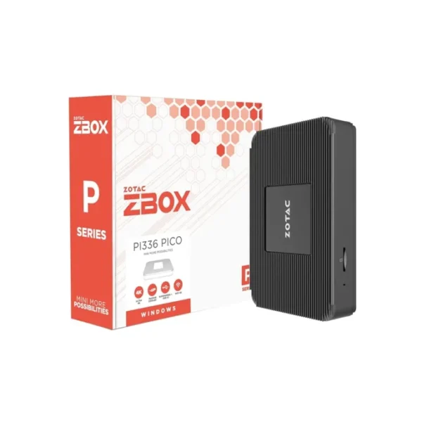 ZOTAC ZBOX PI336 PICO Mini PC Intel Celeron N6211 4GB RAM 128GB eMMC Windows 11 Pro